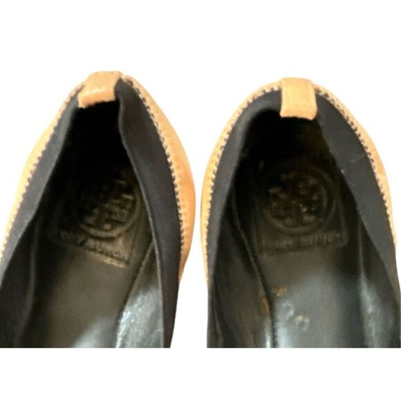 Tory Burch Carolines Tan leather and Black Accents 9.5 - Picture 8 of 8